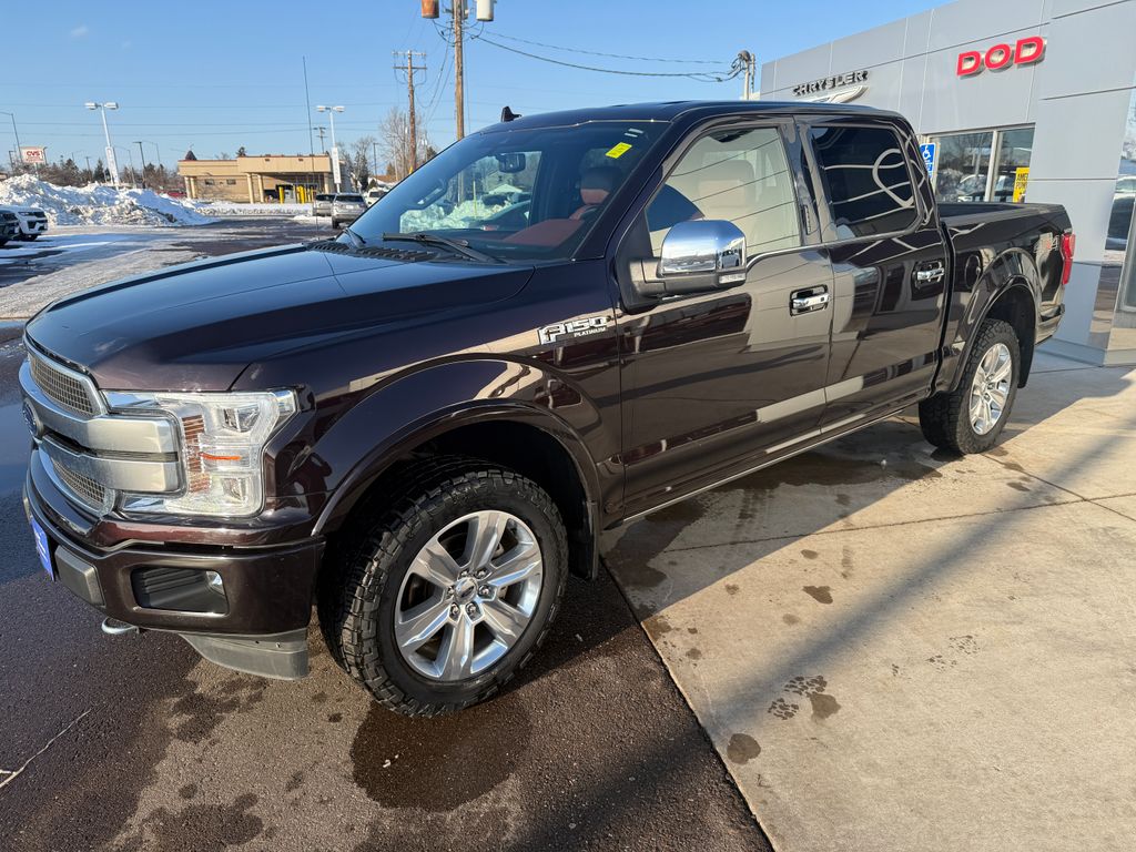 Certified Used 2020 Red Ford Platinum image 4