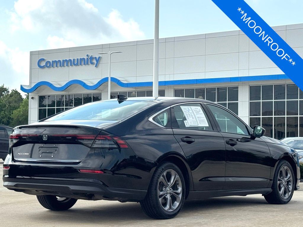 2024 Honda Accord EX Black at DeMontrond Auto Country