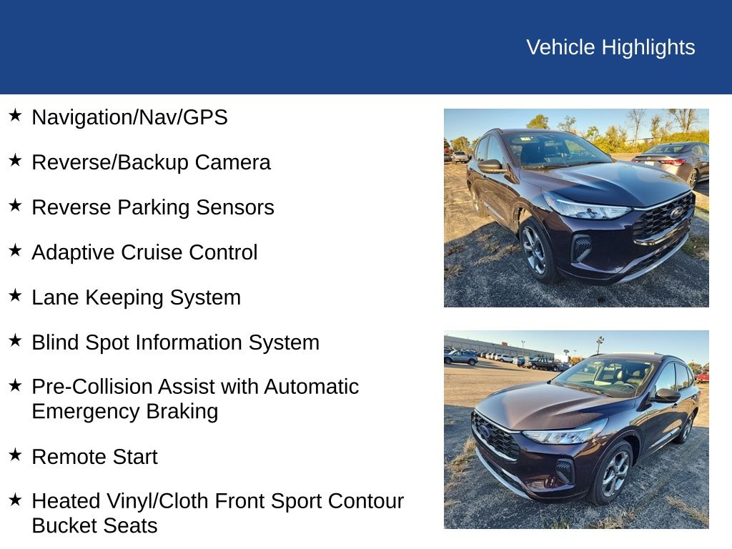 2023 Ford Escape ST-Line