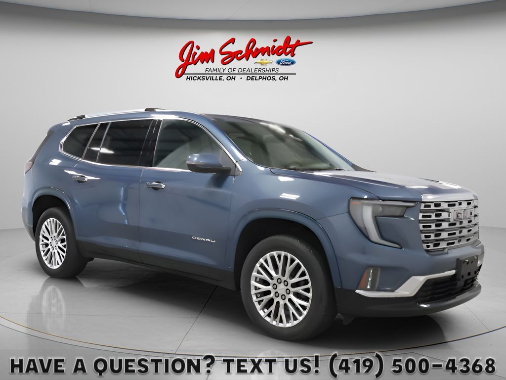 Downpour Metallic 2024 GMC Acadia SUV / Crossover Four-Wheel Drive 8-Speed Automatic