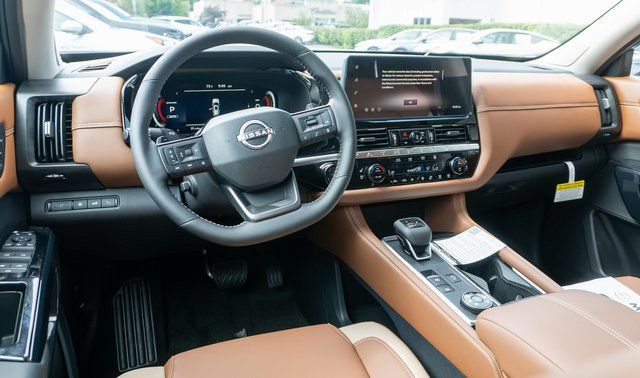 2026 Nissan Pathfinder Platinum White at John Sisson Motors