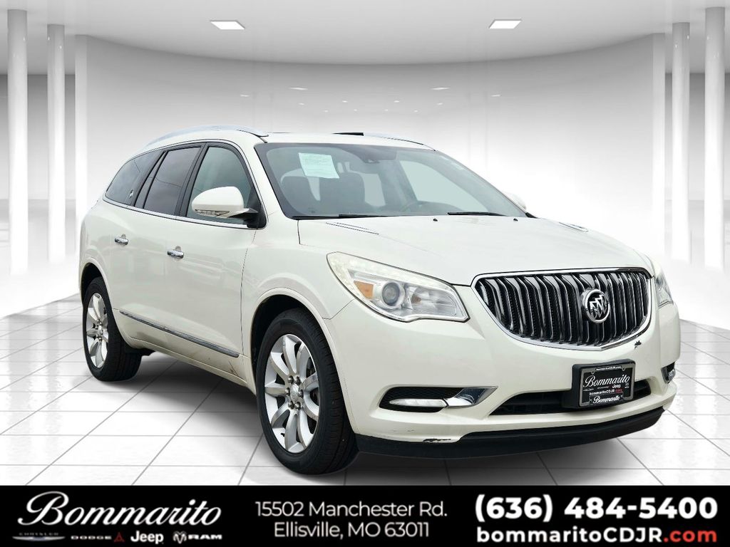 White Diamond Clearcoat 2014 Buick Enclave Premium AWD SUV / Crossover All-Wheel Drive 6-Speed Automatic