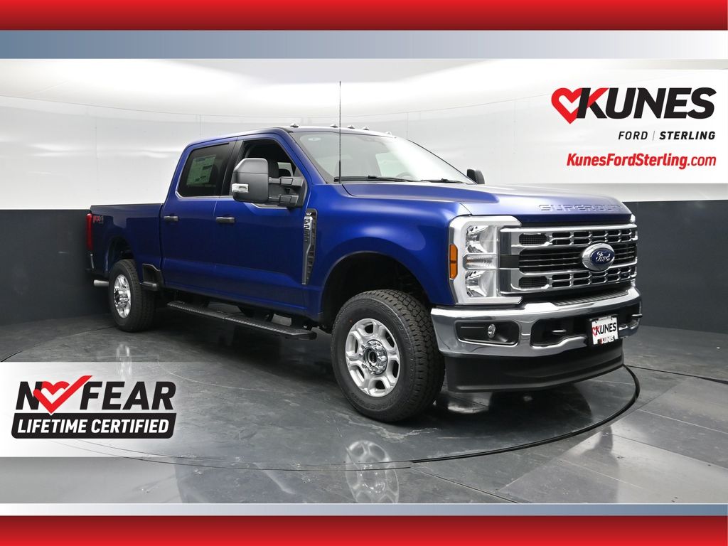 Argon Blue Metallic 2026 Ford F-250 Super Duty XLT Crew Cab 4WD Pickup Truck Four-Wheel Drive Automatic
