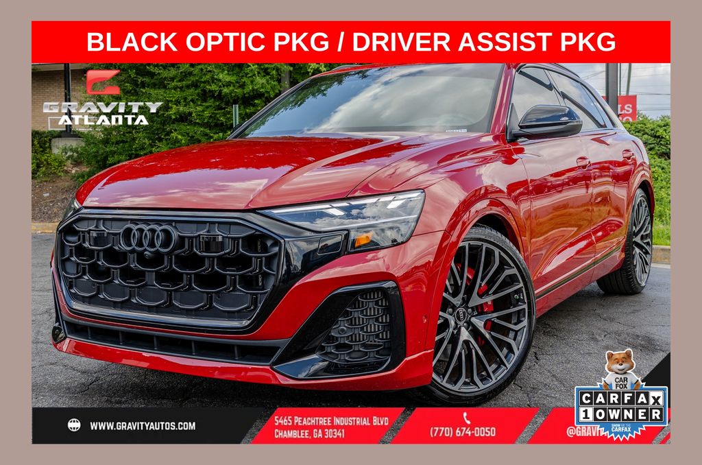 Chili Red Metallic 2024 Audi SQ8 SUV / Crossover All-Wheel Drive 8-Speed Automatic