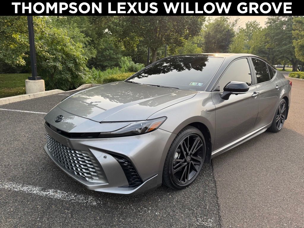 Heavy Metal/Midnight Black Metallic 2025 Toyota Camry Sedan All-Wheel Drive Continuously Variable Transmission