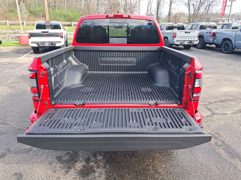 2026 Nissan Frontier SV Red at John Sisson Motors