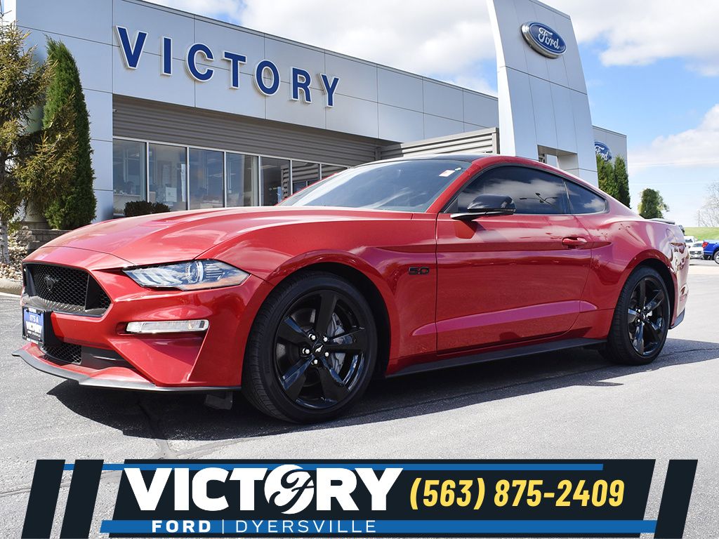 Rapid Red Metallic Tinted Clearcoat 2021 Ford Mustang Coupe Rear-Wheel Drive Automatic