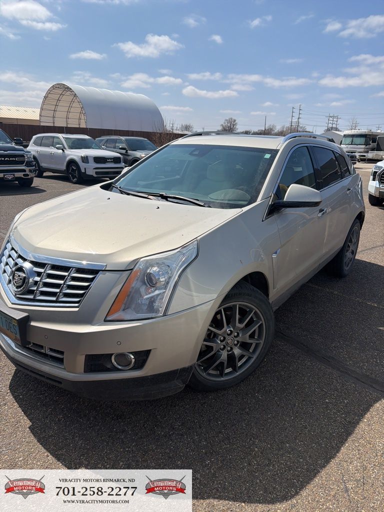 Silver Coast Metallic 2016 Cadillac SRX Premium FWD SUV / Crossover Front-Wheel Drive 6-Speed Automatic
