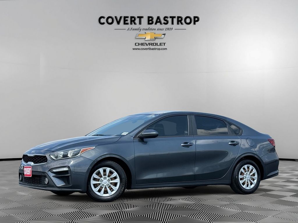 Gray 2020 Kia Forte Sedan Front-Wheel Drive 6-Speed Manual