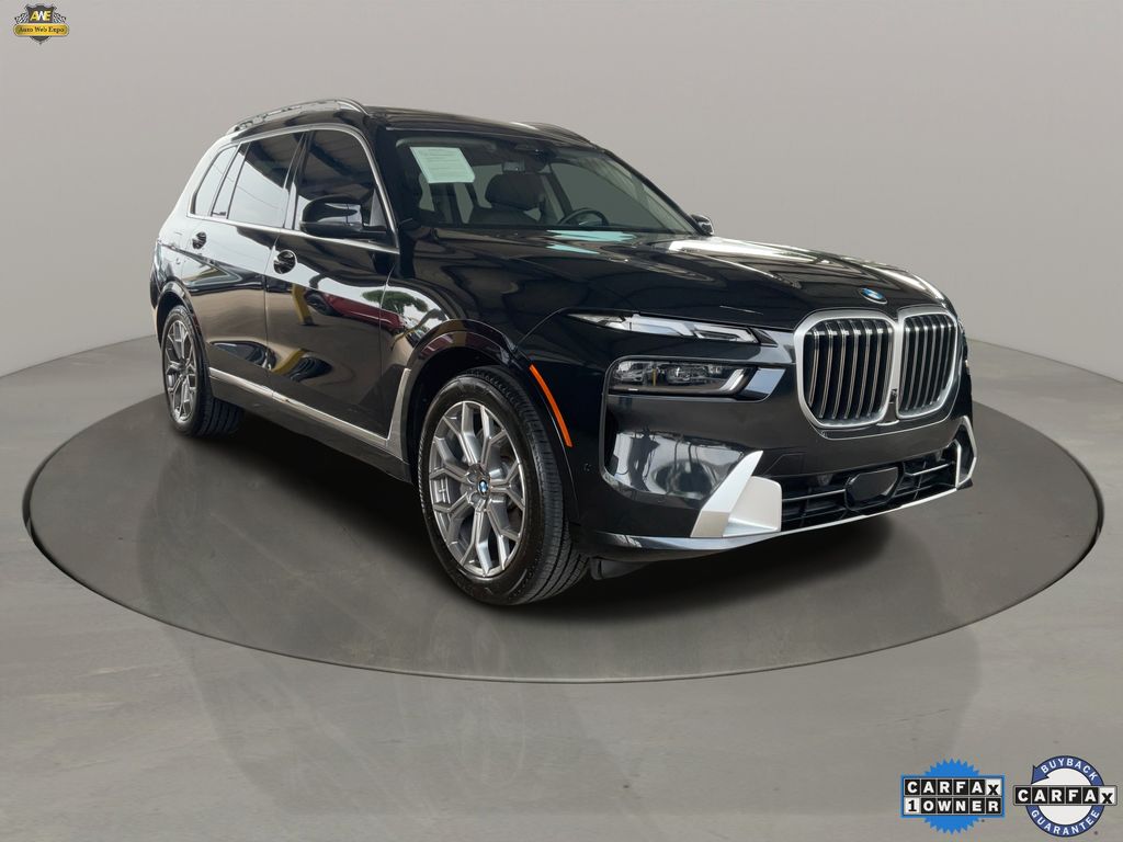 Black Sapphire Metallic 2023 BMW X7 xDrive40i AWD SUV / Crossover All-Wheel Drive 8-Speed Automatic