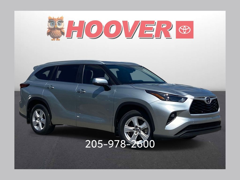 Celestial Silver Metallic 2025 Toyota Highlander SUV / Crossover Front-Wheel Drive 8-Speed Automatic