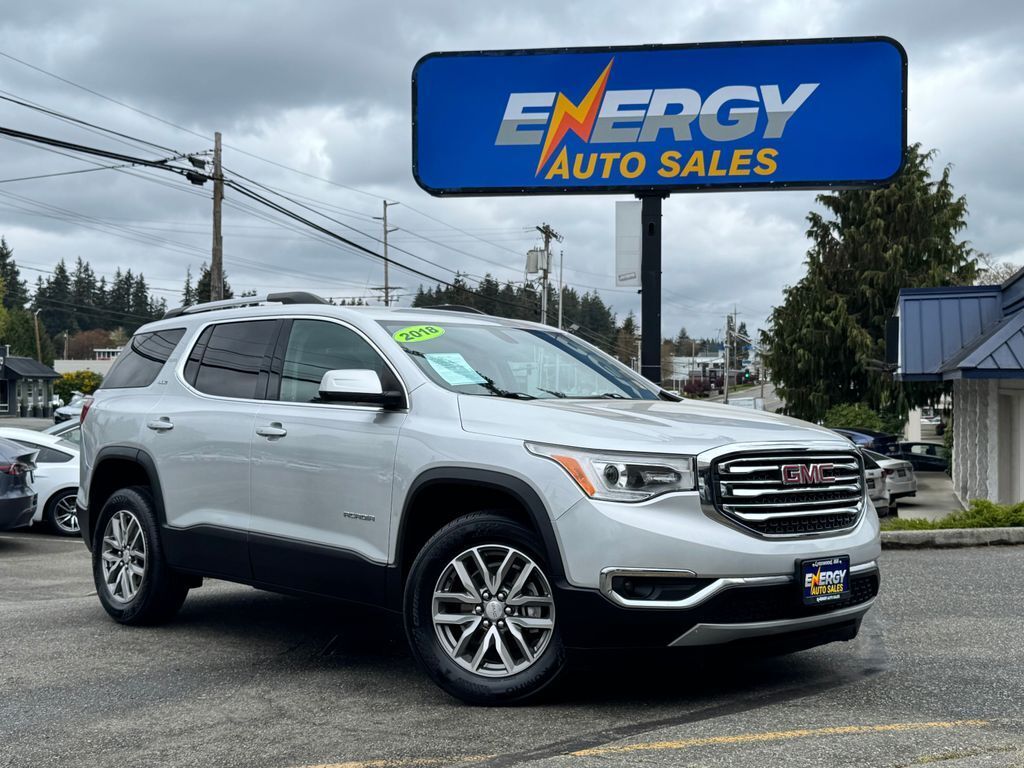 Quicksilver Metallic 2018 GMC Acadia SUV / Crossover Four-Wheel Drive 6-Speed Automatic