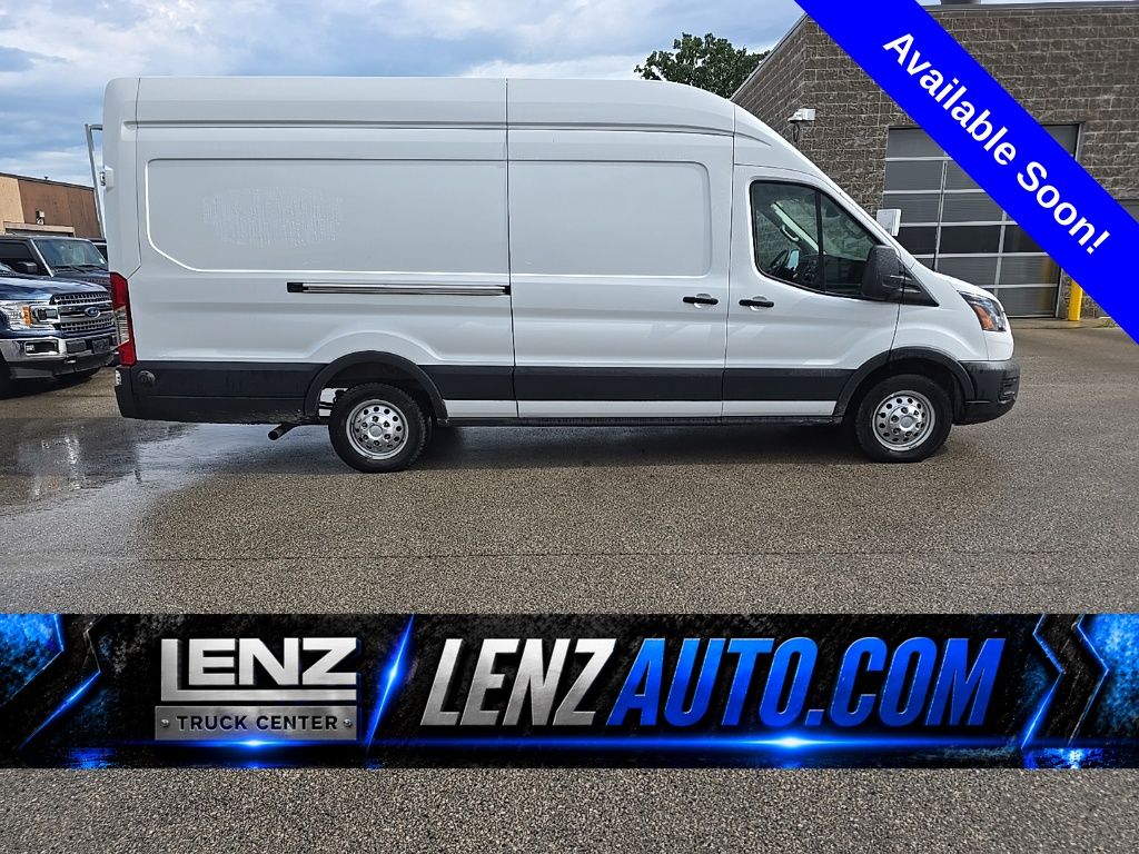 Oxford White 2025 Ford Transit Cargo Van All-Wheel Drive