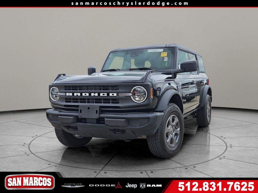 Shadow Black 2025 Ford Bronco Big Bend 4-Door 4WD SUV / Crossover Four-Wheel Drive Automatic