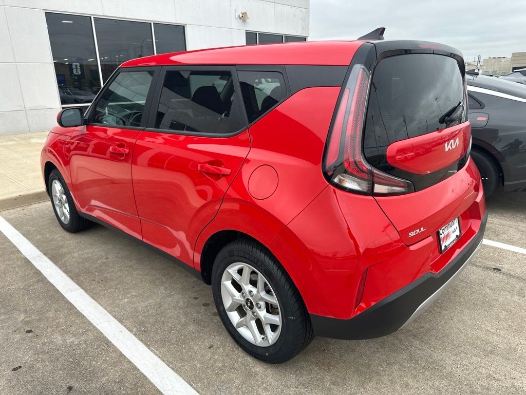 2025 Kia Soul LX Red at Community Kia