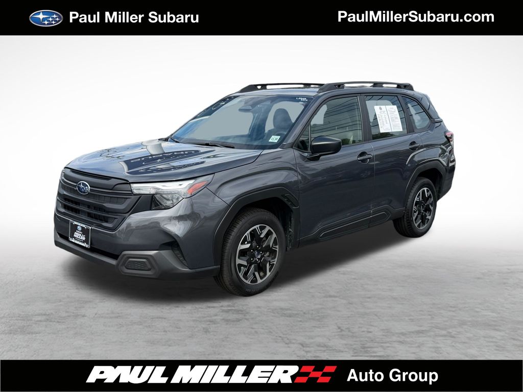 Magnetite Gray Metallic 2025 Subaru Forester SUV / Crossover All-Wheel Drive Continuously Variable Transmission