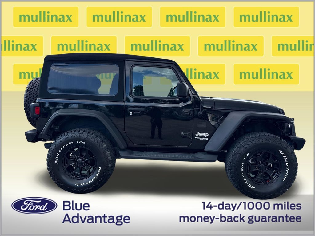 Certified Used 2018 Black Jeep Sport S image 2