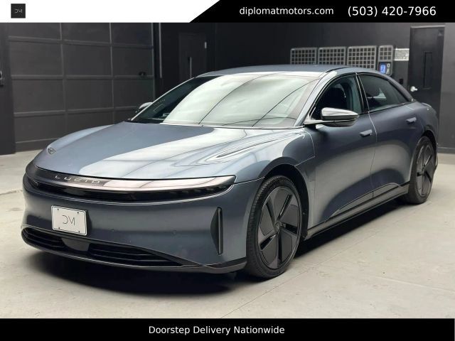 Gray 2024 Lucid Air Sedan All-Wheel Drive 1-Speed Automatic