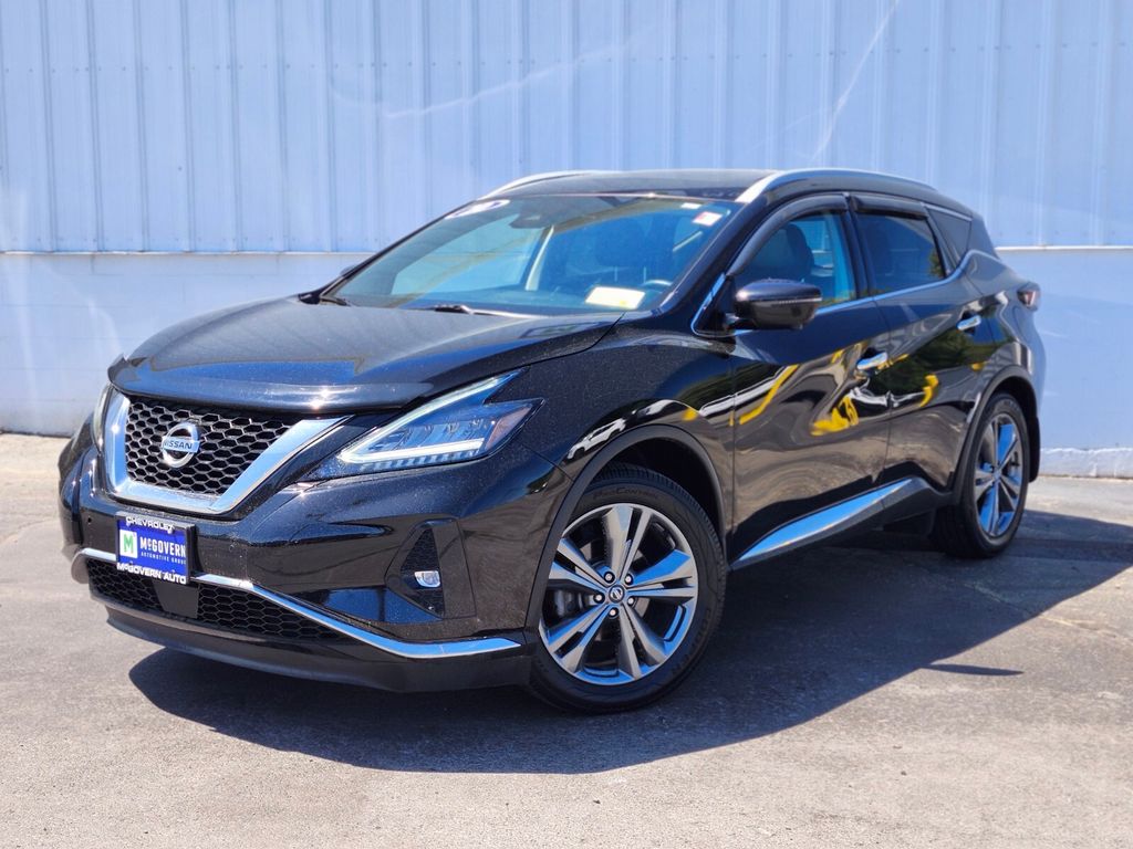 Super Black Metallic 2020 Nissan Murano SUV / Crossover All-Wheel Drive Continuously Variable Transmission
