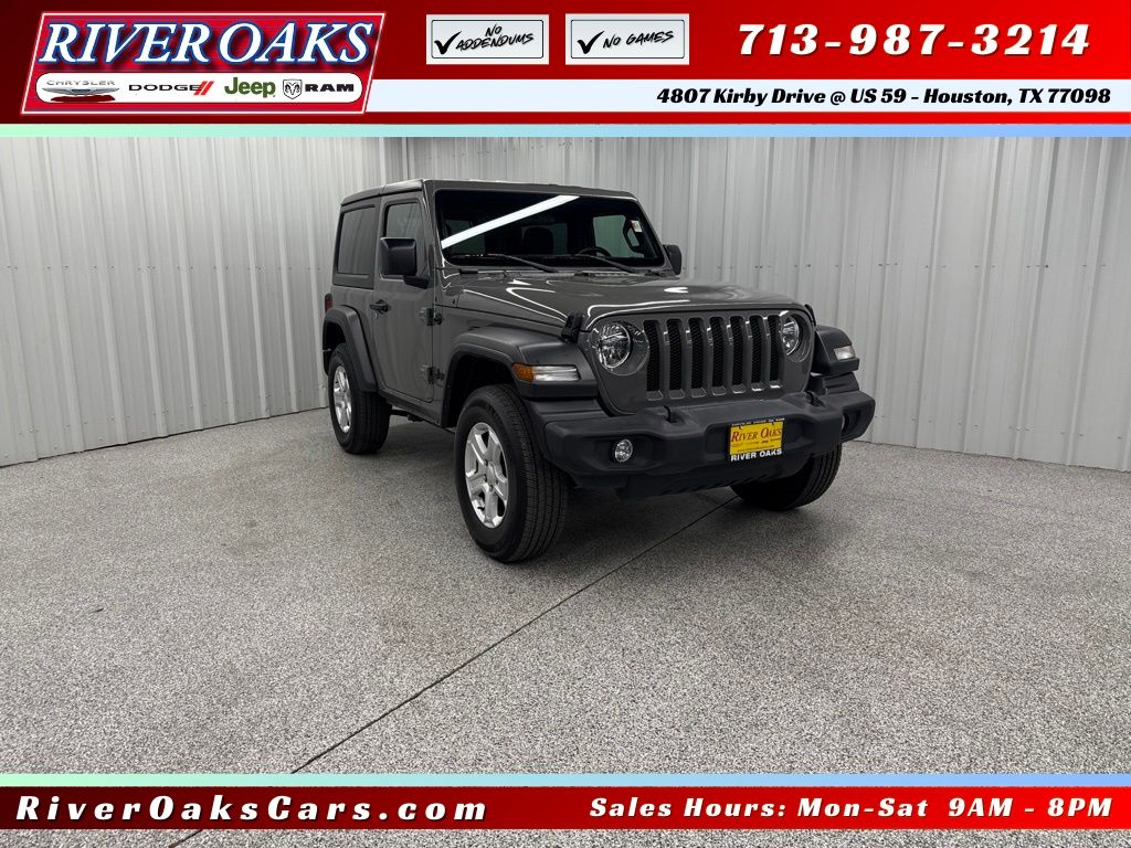 2022 Jeep Wrangler Sport S Gray at Classic Elite Chevrolet Hwy 6