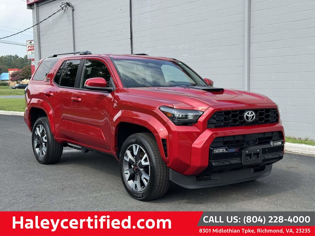 Red 2025 Toyota 4Runner SUV / Crossover Four-Wheel Drive 8-Speed Automatic