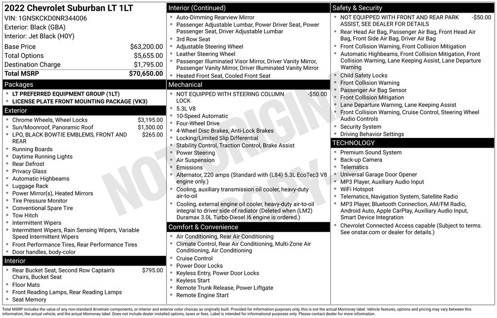 Used 2022 Chevrolet Suburban SUV