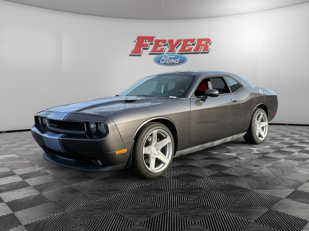 Gray (Granite Crystal Metallic Clearcoat) 2014 Dodge Challenger Rallye Redline RWD Coupe Rear-Wheel Drive 5-Speed Automatic