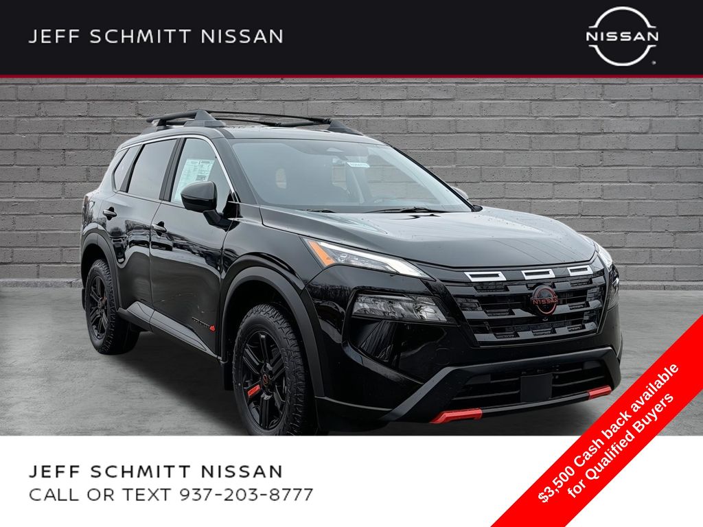 Super Black 2026 Nissan Rogue SUV / Crossover All-Wheel Drive Continuously Variable Transmission