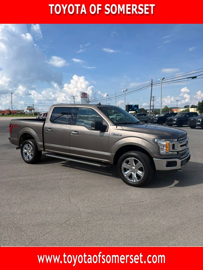 Stone Gray Metallic 2019 Ford F-150 Pickup Truck Four-Wheel Drive Automatic