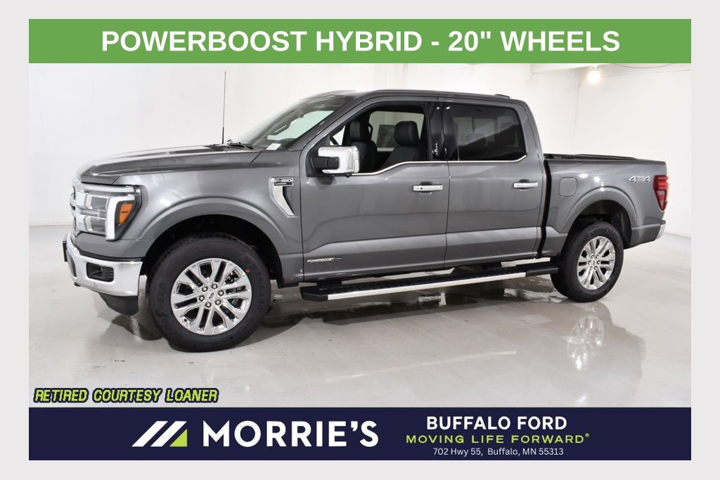 Gray Metallic 2026 Ford F-150 Pickup Truck Four-Wheel Drive Automatic