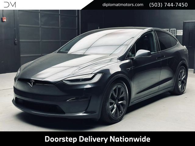 Black 2024 Tesla Model X SUV / Crossover All-Wheel Drive 1-Speed Automatic