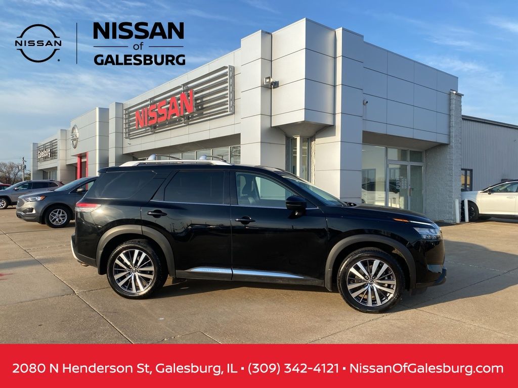 Super Black 2022 Nissan Pathfinder SUV / Crossover All-Wheel Drive 9-Speed Automatic