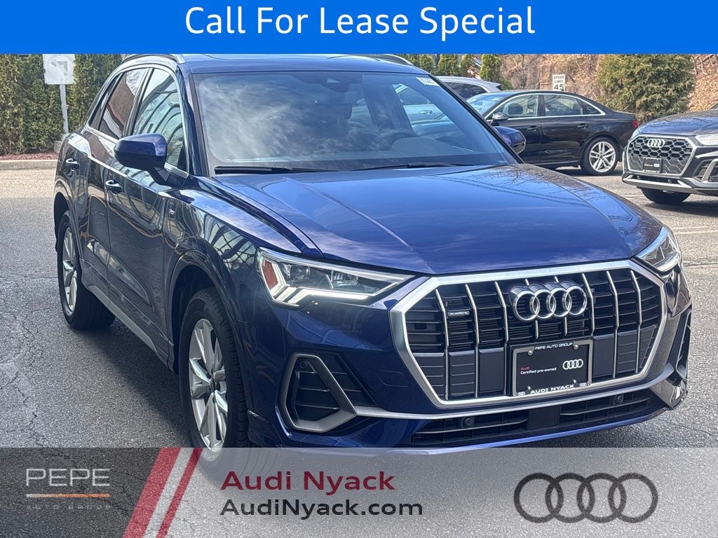 Certified Used 2025 Blue Audi S line Premium image 3