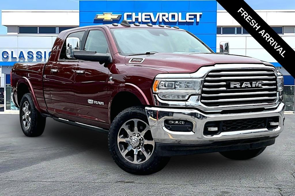 Delmonico Red Pearlcoat 2022 RAM 3500 Pickup Truck Four-Wheel Drive 6-Speed Automatic