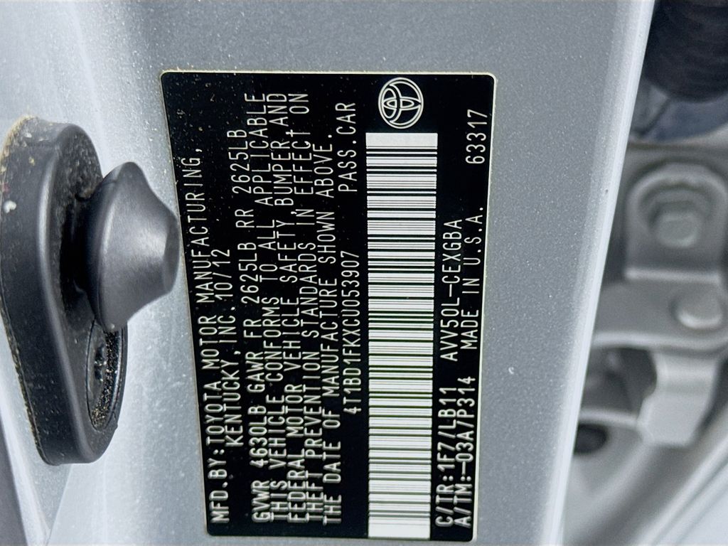 Used Car 2012 Toyota Camry Hybrid  Le For Sale Under $15,000 In Austin, Texas