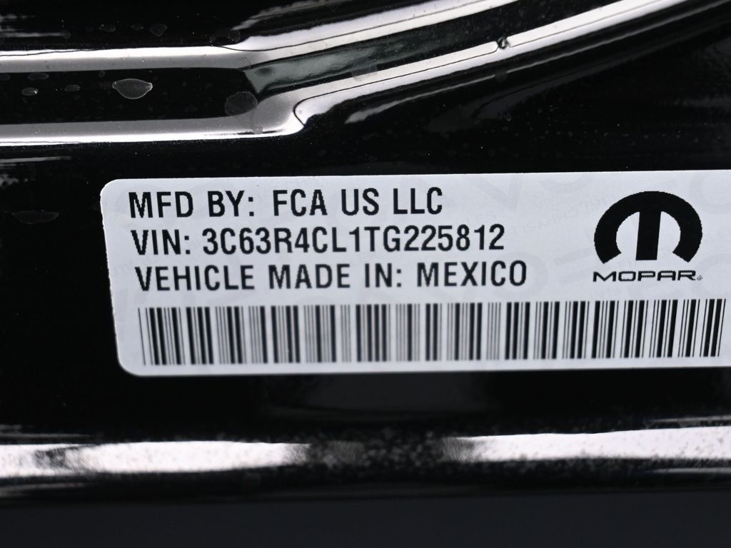 New 2026 Diamond Black Crystal Pearlcoat Ram Tradesman image 17