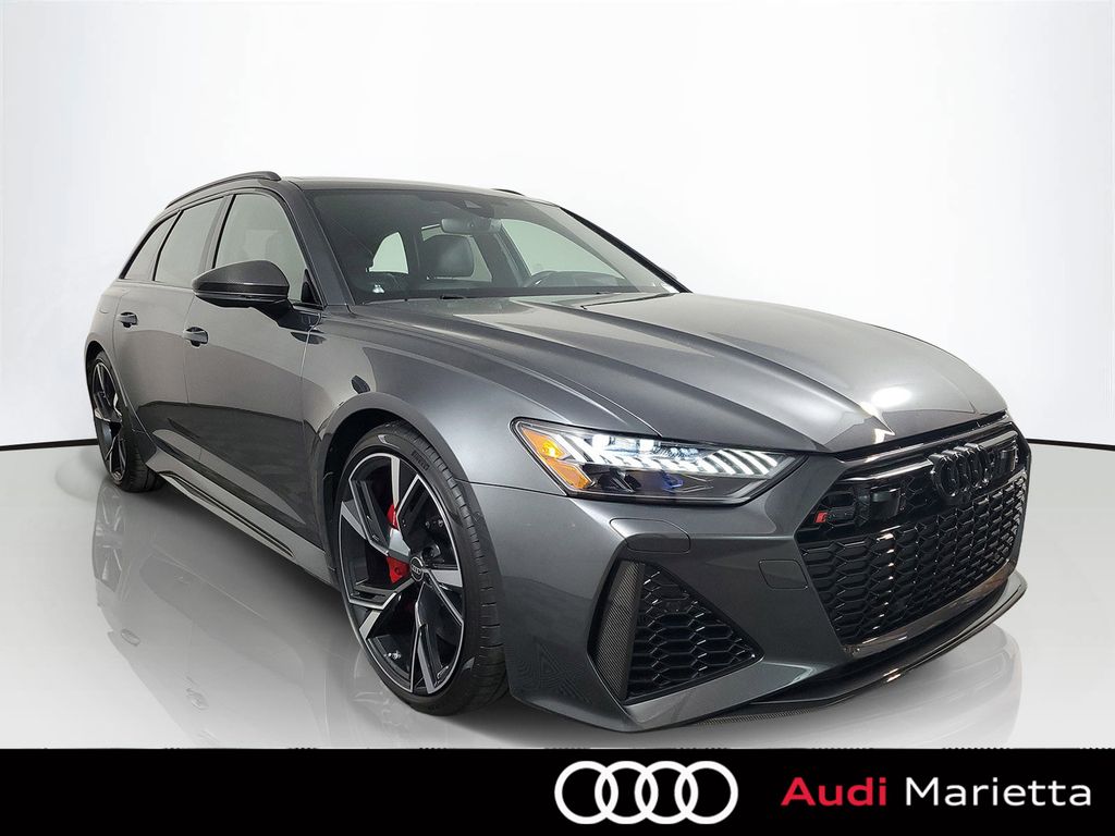 Daytona Gray Pearl Effect 2022 Audi RS 6 Avant 4.0T quattro AWD Wagon All-Wheel Drive 8-Speed Automatic
