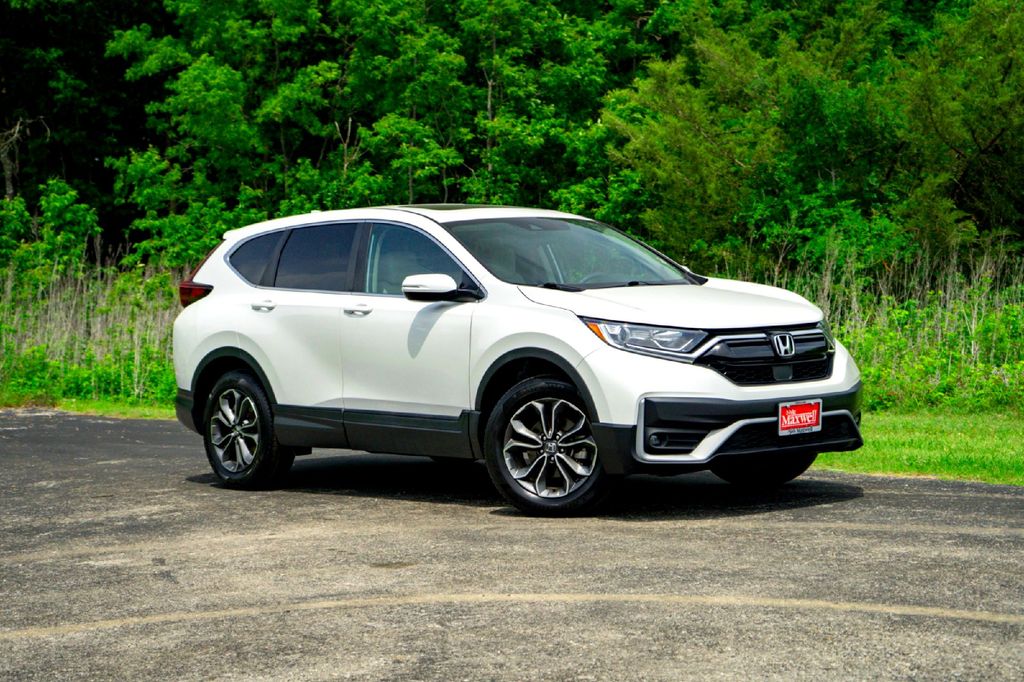 White 2020 Honda CR-V EX AWD SUV / Crossover All-Wheel Drive Continuously Variable Transmission