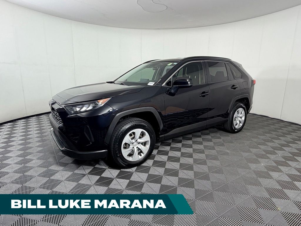 Midnight Black Metallic 2019 Toyota RAV4 SUV / Crossover Front-Wheel Drive 8-Speed Automatic