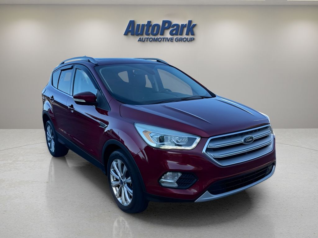 Ruby Red Metallic 2018 Ford Escape SUV / Crossover All-Wheel Drive 6-Speed Automatic