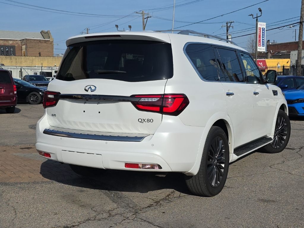 used 2022 INFINITI QX80 car, priced at $34,895