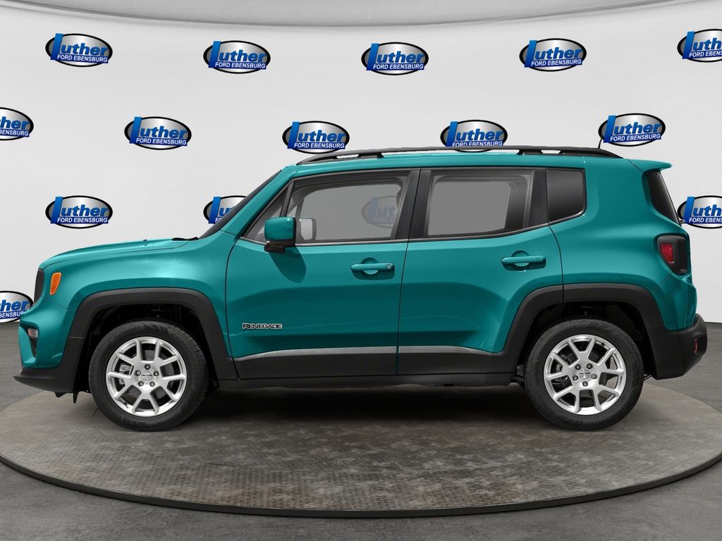2021 Jeep Renegade Latitude Teal at Sutliff Volkswagen