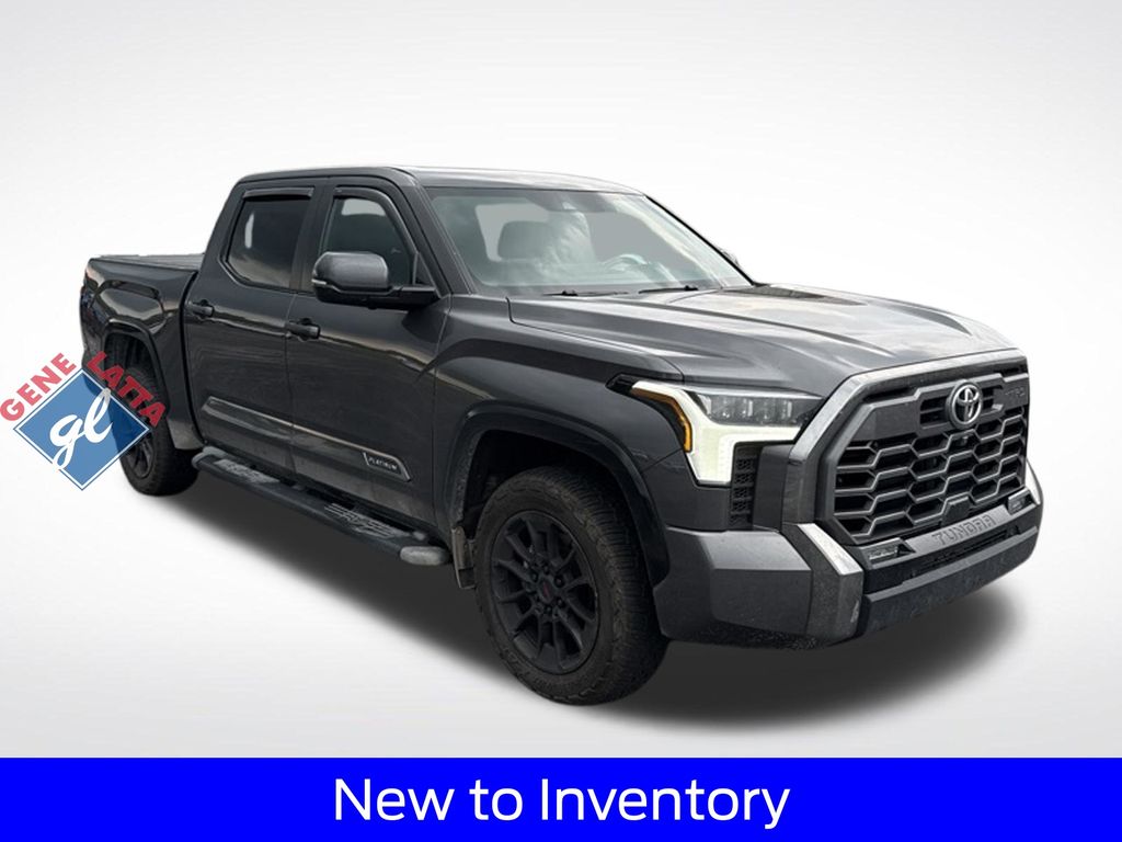 Magnetic Gray Metallic 2025 Toyota Tundra Pickup Truck Four-Wheel Drive Automatic