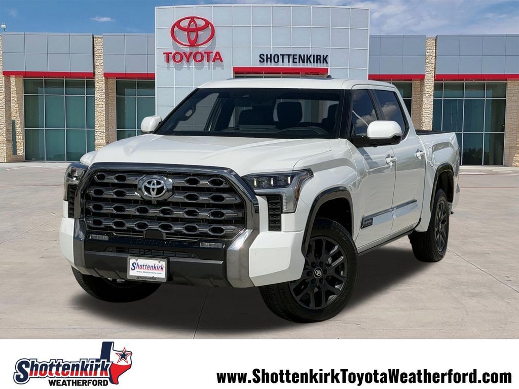 White (Wind Chill Pearl) 2025 Toyota Tundra Pickup Truck Four-Wheel Drive Automatic