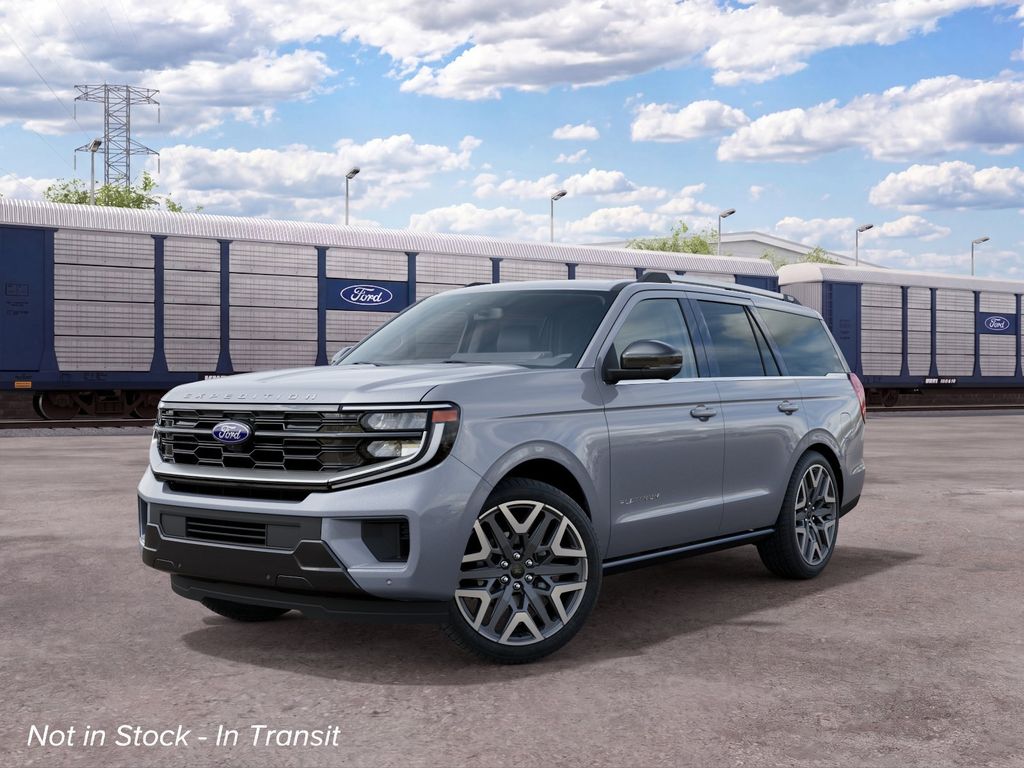 New 2027 Glacier Gray Metallic Tri-Coat Ford Platinum image 2