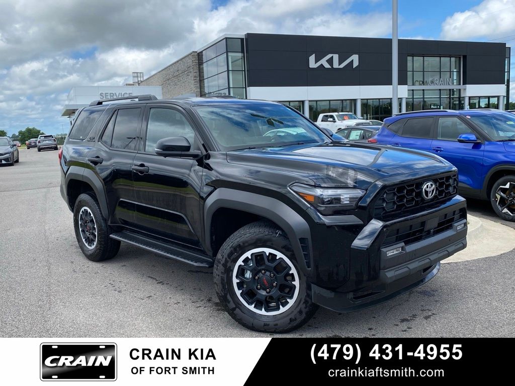 Black 2025 Toyota 4Runner SUV / Crossover Four-Wheel Drive 8-Speed Automatic