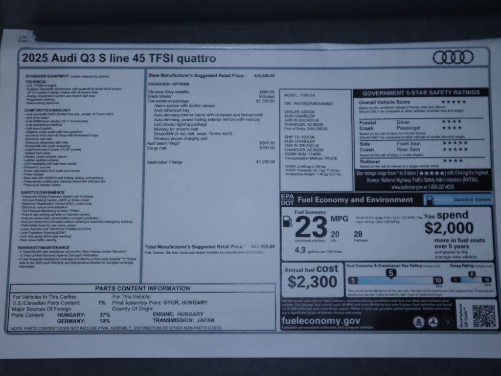 Thumbnail: 2025 Audi Q3 - 9