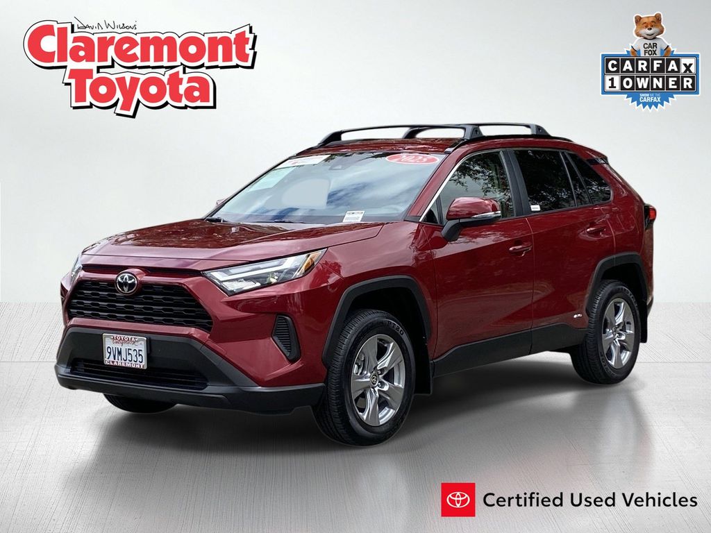 Pearl 2025 Toyota RAV4 Hybrid LE AWD SUV / Crossover All-Wheel Drive Continuously Variable Transmission