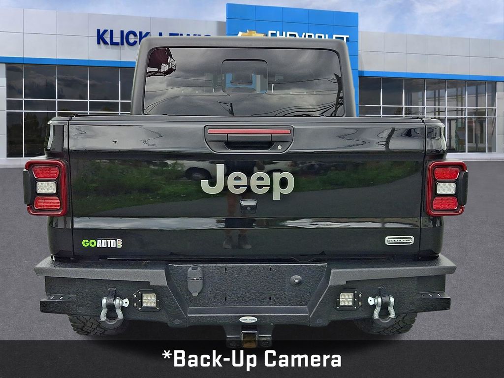 2020 Jeep Gladiator Overland Black at Klick Lewis Buick Chevrolet