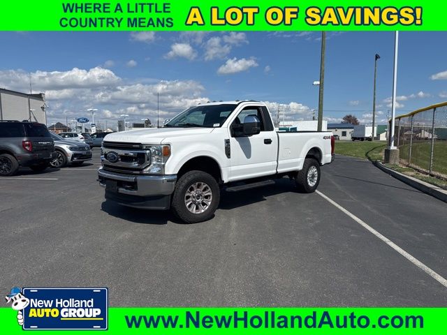 Oxford White 2021 Ford F-350 Super Duty XL LB 4WD Pickup Truck Four-Wheel Drive Automatic